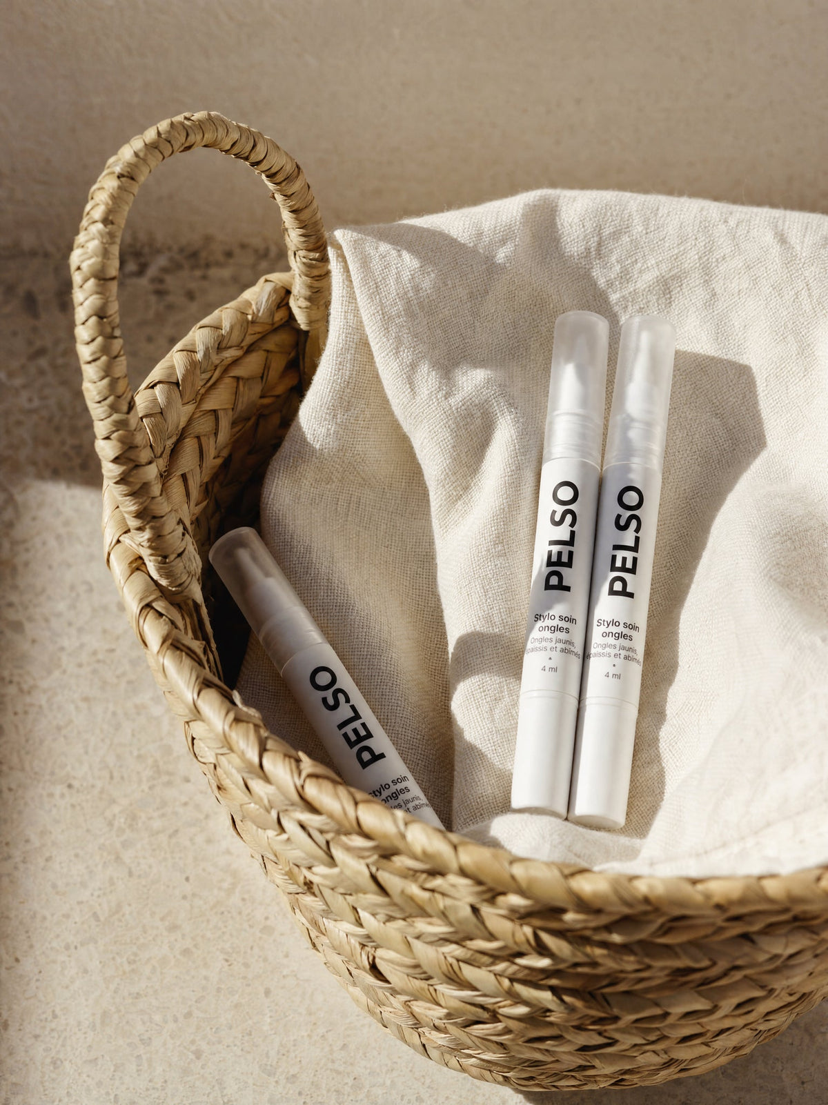 PELSO — Cure Complète 3 Stylos Soin Ongles Réparateur