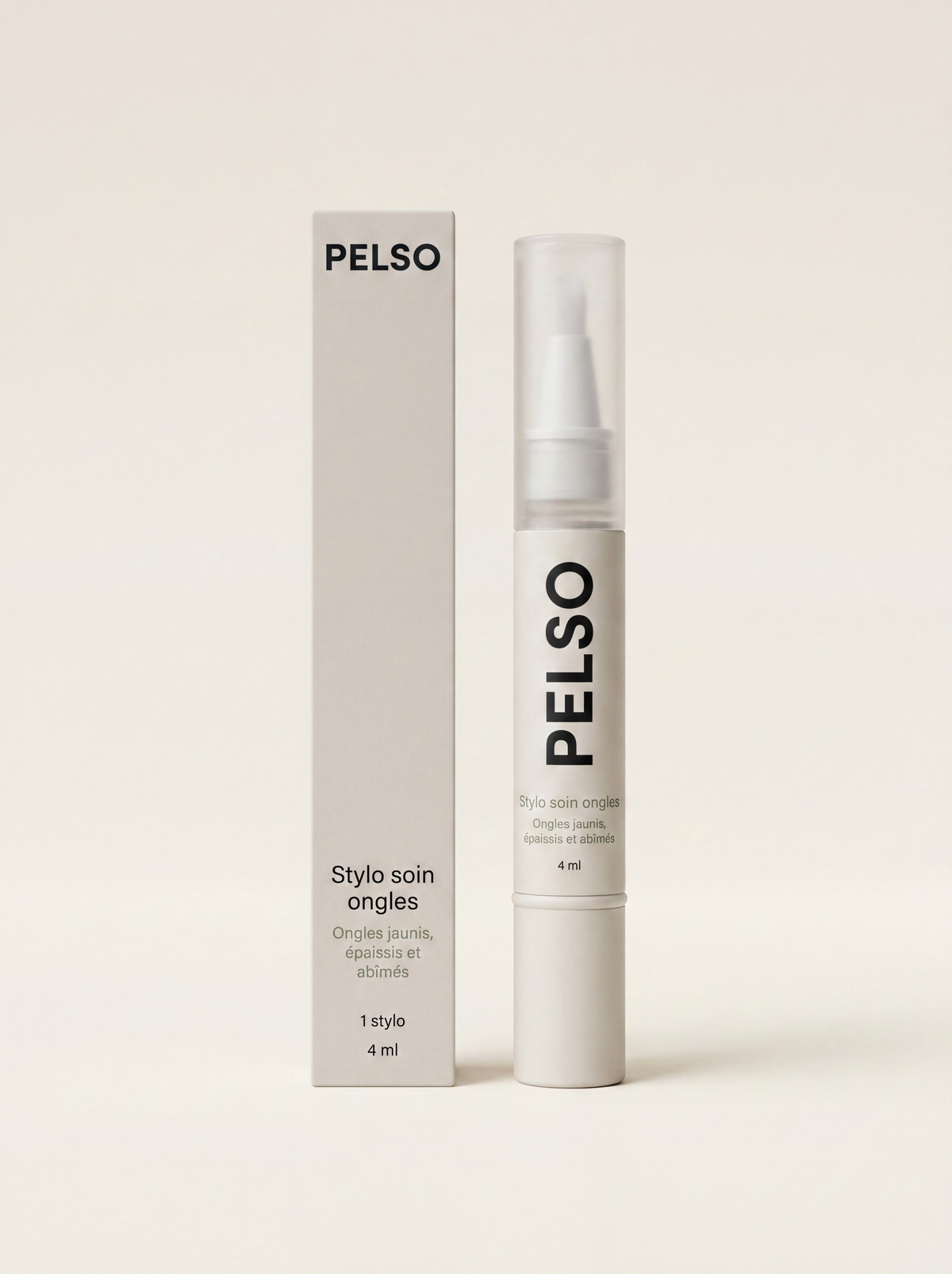 PELSO — Stylo Soin Ongles Réparateur 4ml